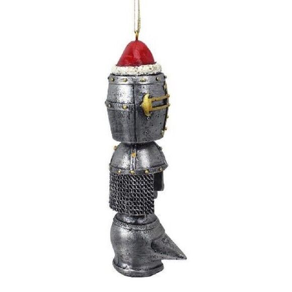 Medieval Helms Totem Holiday Ornament 1½"Wx2"Dx5"H - Picture 8 of 8